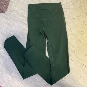 Deep Green Lulu leggings